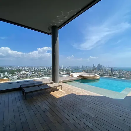 Wow Ocean View, Rooftop Pool, Gym & Desk Apartamento *